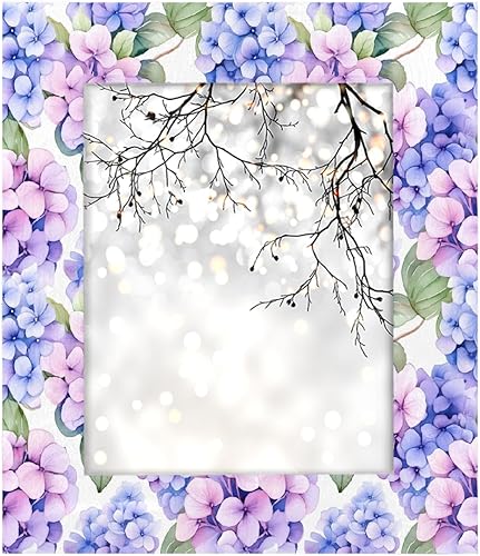 Miniatura 100 de Lindos marcos de fotos de margaritas de 4 x 6 pulgadas, marcos de fotos de madera con margaritas de flores, marco de fotos de escritorio pequeño