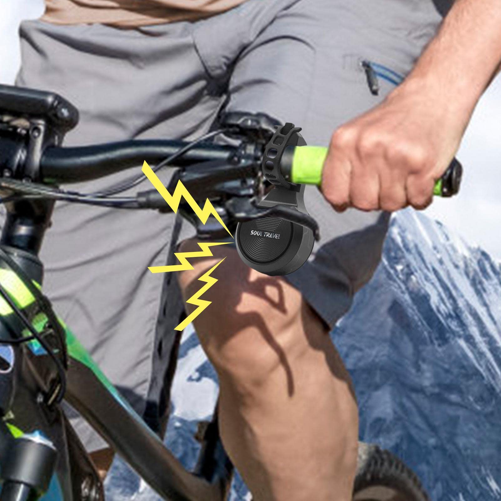 Campanello Elettrico Per Bici USB Mountain Bike Impermeabile Clacson