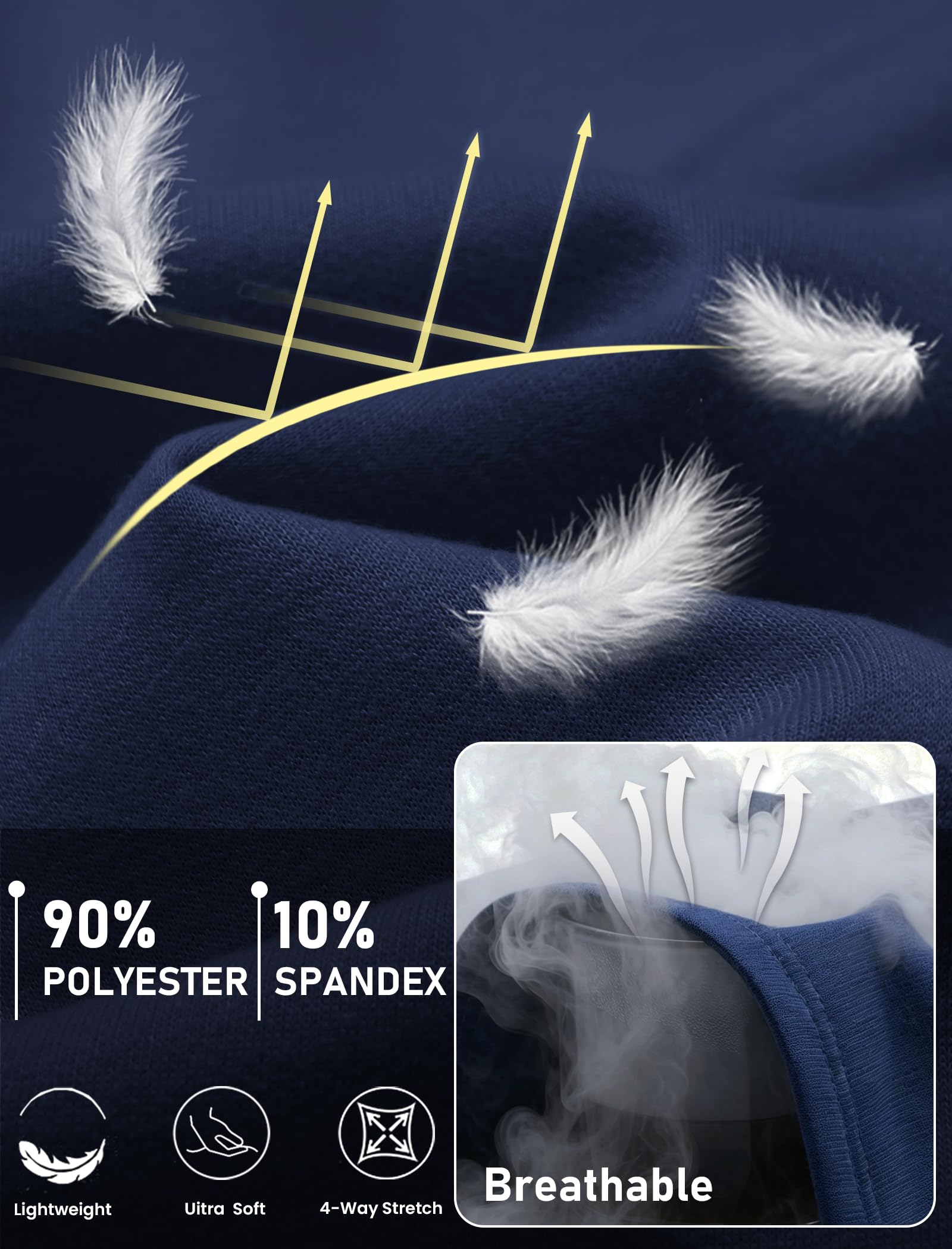 Coofandy Lot de 2 débardeurs à capuche pour homme - - Taille S