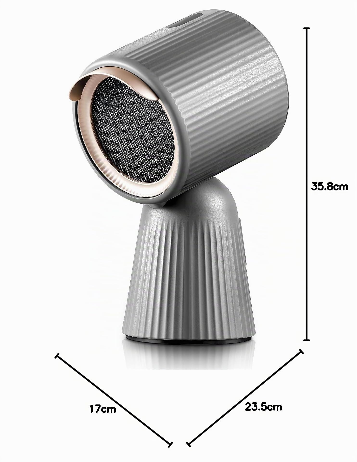 SNDOAS Mini Campana Extractora, Gris