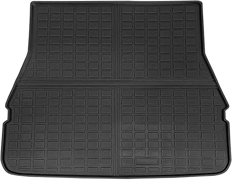 Compatible with 2022-2023 Compatible with Toyota Land Cruiser 300 LC300 3D TPE LHD RHD Car Floor Mats Floor Liners Tray 5/7 Seat Car Floor Mats Auto PartsLC 300 Trunk mat