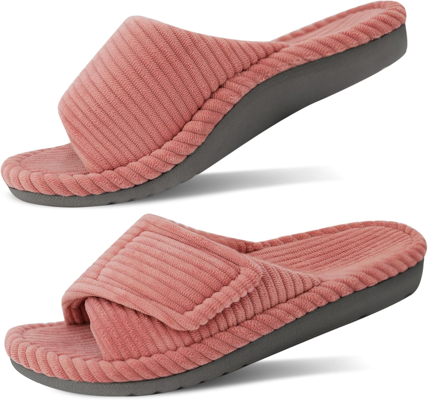 GRITHEIM Women's Slippers - Orthopedic Arch Support