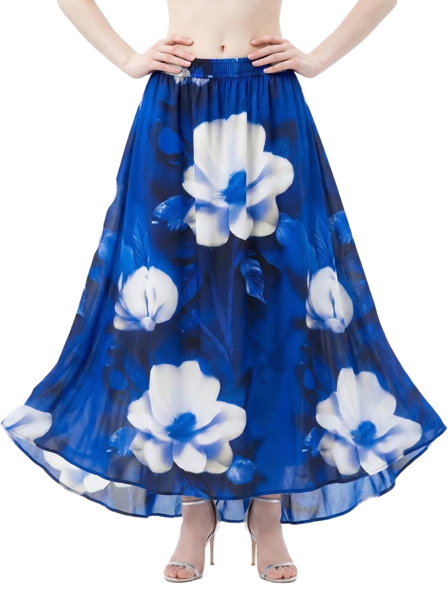 vagisha Women Full Length Flared Printed Skirts| Skirt for Woman-picture-21