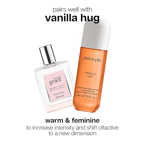 Miniatura 7 de philosophy Amazing Grace eau de parfum - perfume limpio y floral para mujer - con notas de bergamota, lirio de los valles y almizcle - fragancia de