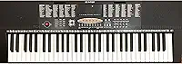 Teclado Musical Profissional 61 Teclas LCD Timbres e Ritmos