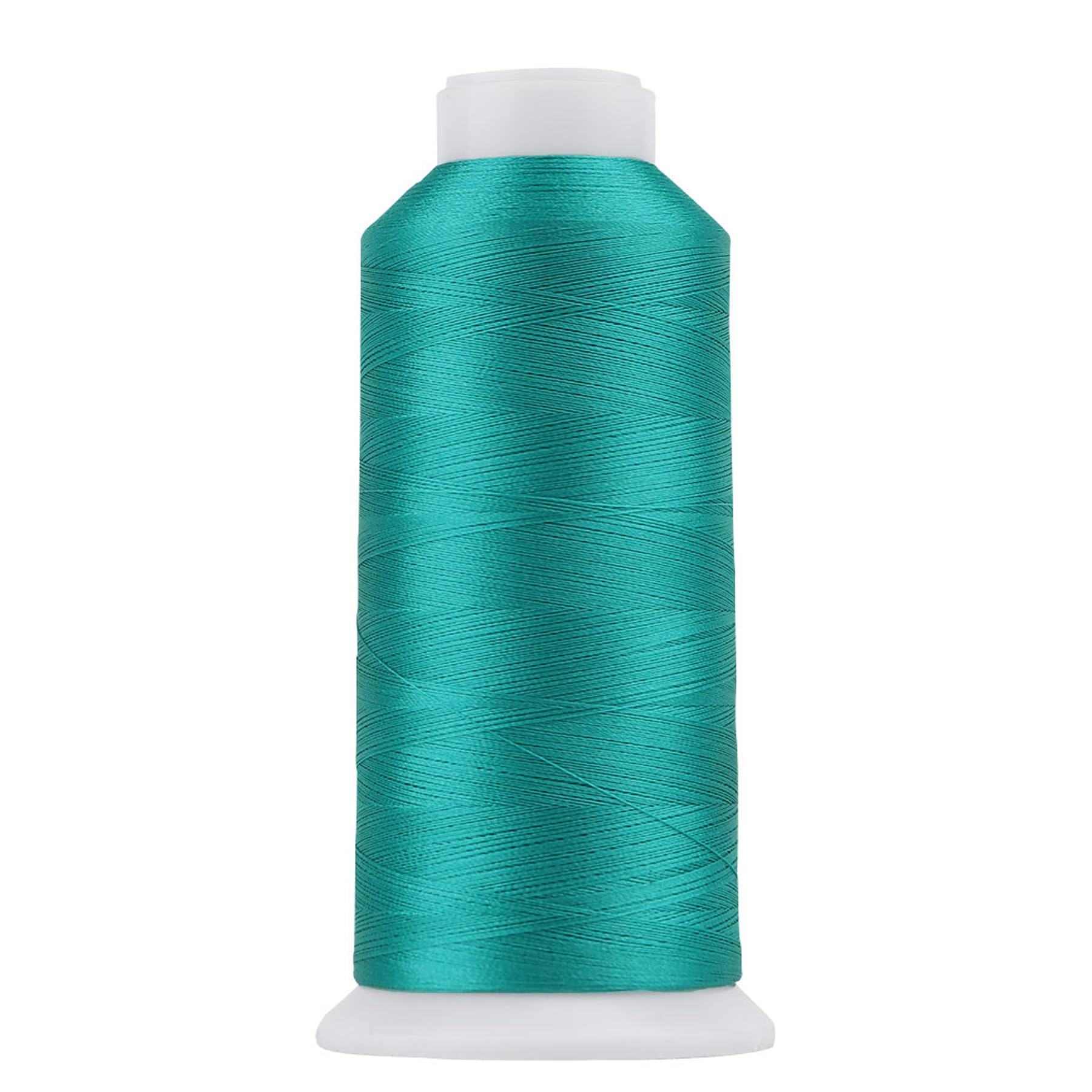 High Tenacity Polyester Embroidery Machine Thread 40WT(120D/2) 4000M Per Spool for Commercial and Domestic Embroidery Machine (Green Turquoise-1799)