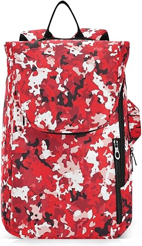 Sporting Goods Tennis Bag Large Sturdy Red Camouflage Camouflage Sport Pickleball Badminton Bag for Teen Boys Girls Men Women para raqueta de tennis