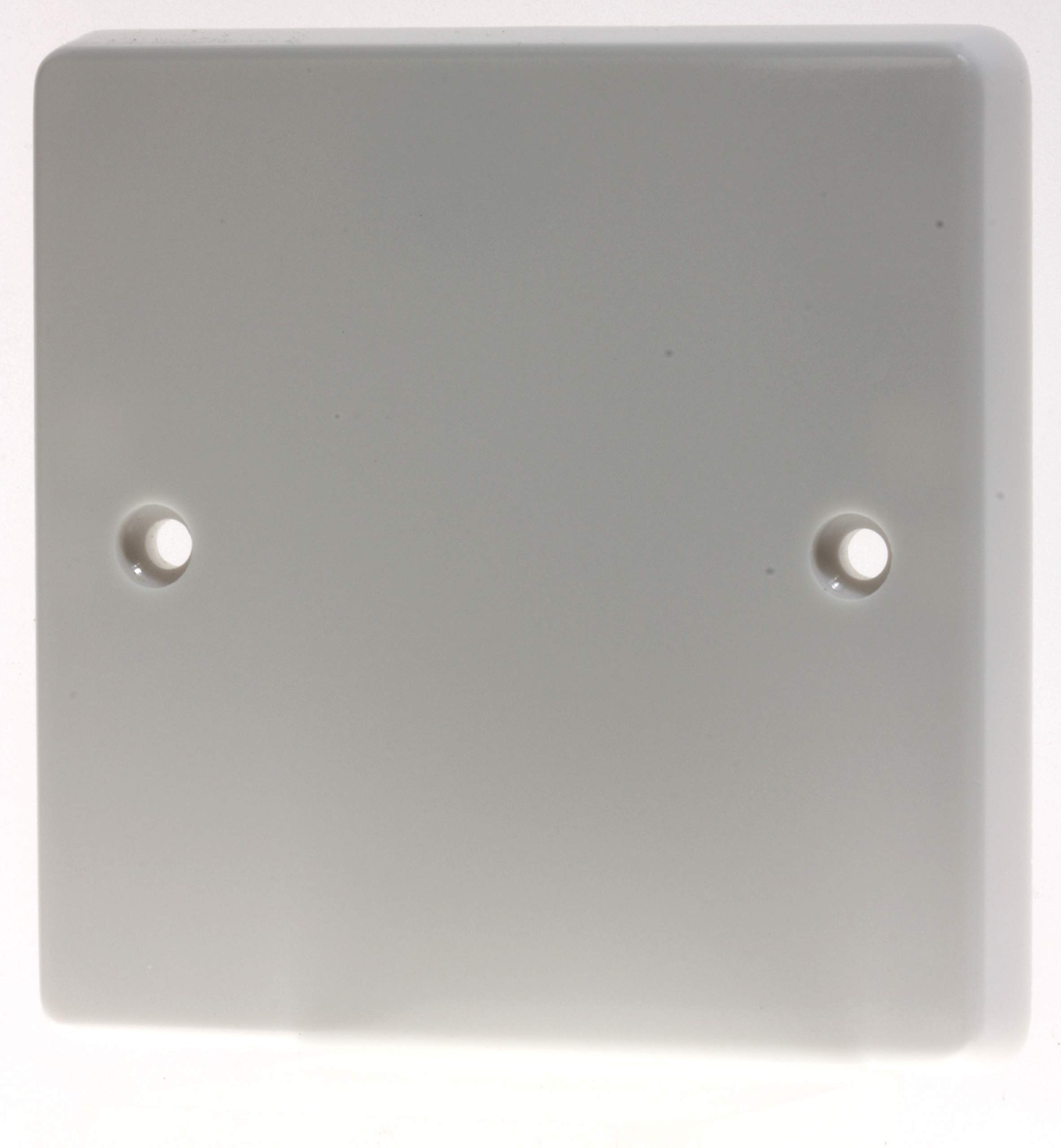 Crabtree Capital Series 4000 Standard White Moulded Plastic Crabtree Capital 1 Gang Blank Plate - Gb6-4001