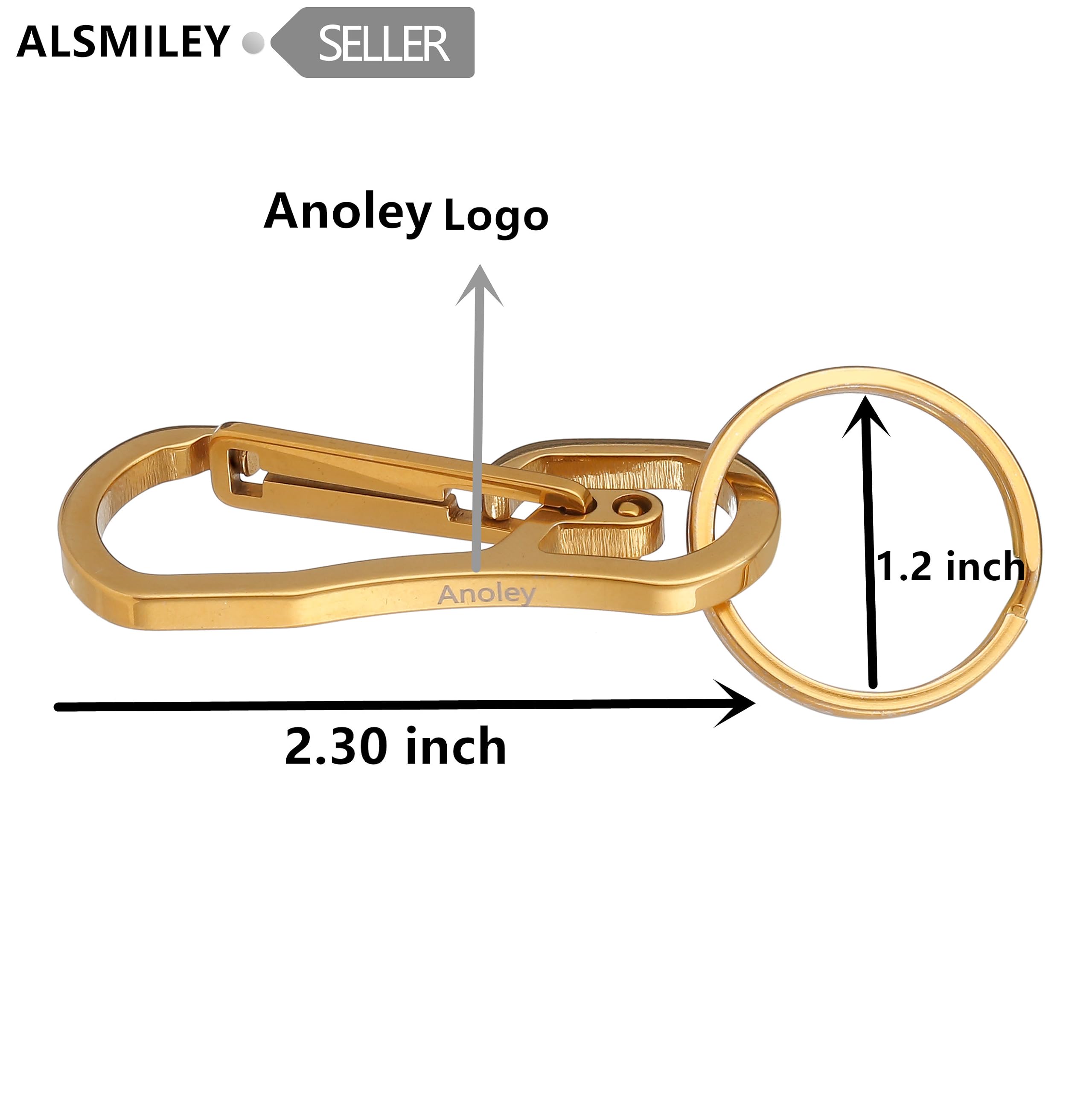 Mousqueton En Acier Galvanisé, Mousqueton En Acier Pour Charges Lourdes