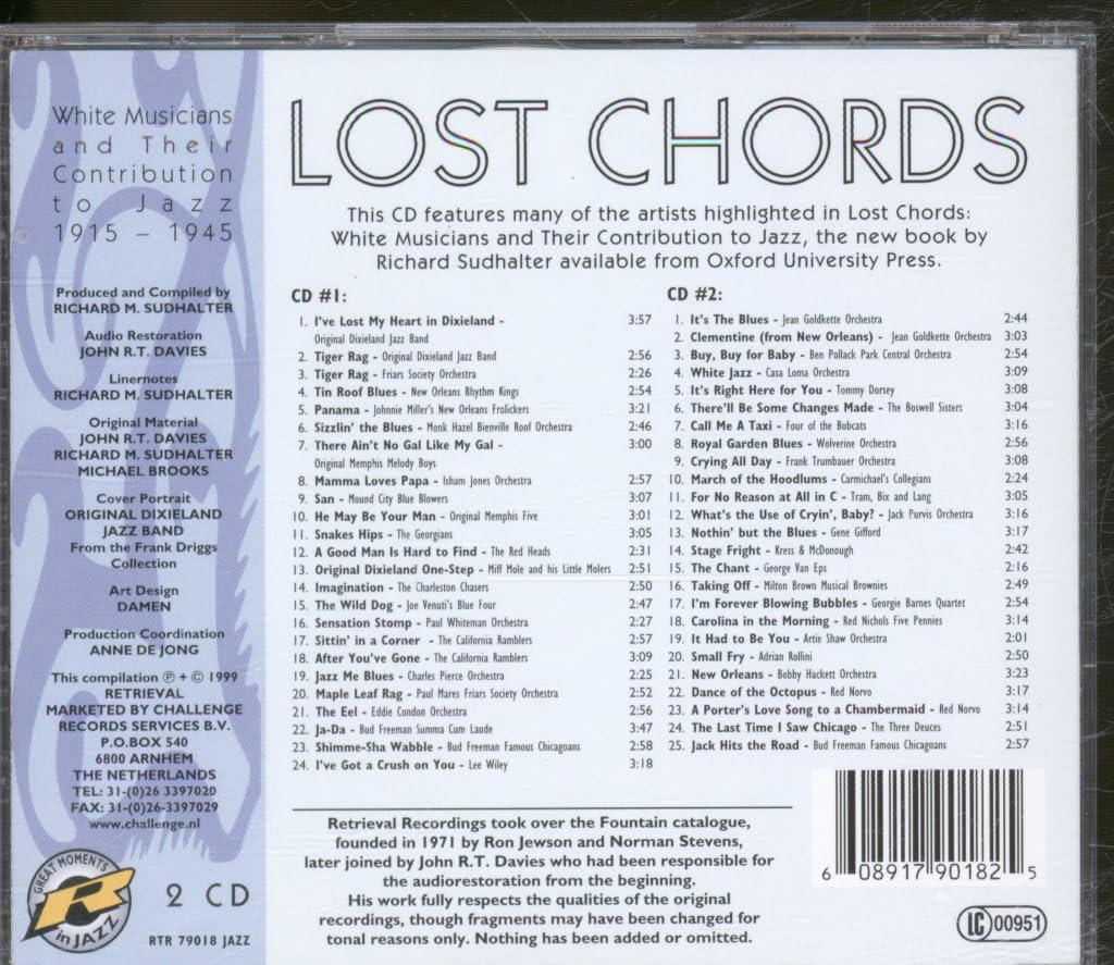Lost Chords 1915-1945