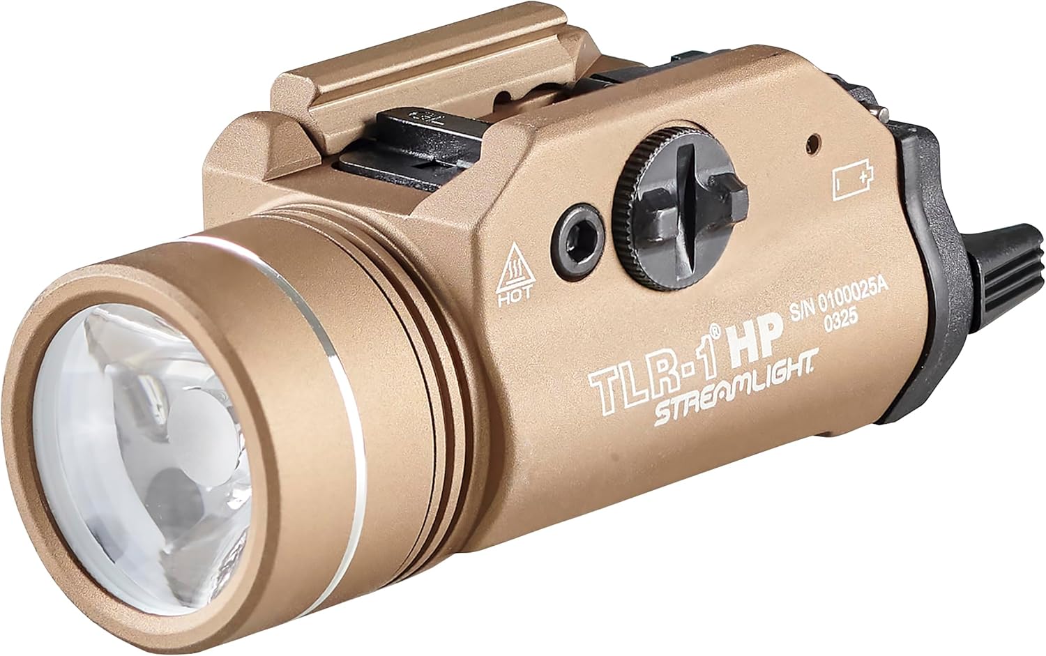Streamlight 59152 TLR-1 HP 1000-Lumen High Candela Weapon Mounted Light with Long Gun Kit, Includes Safe Off Remote and Standard Switches, Remote Pressure Switch, Mounting Clips, Black