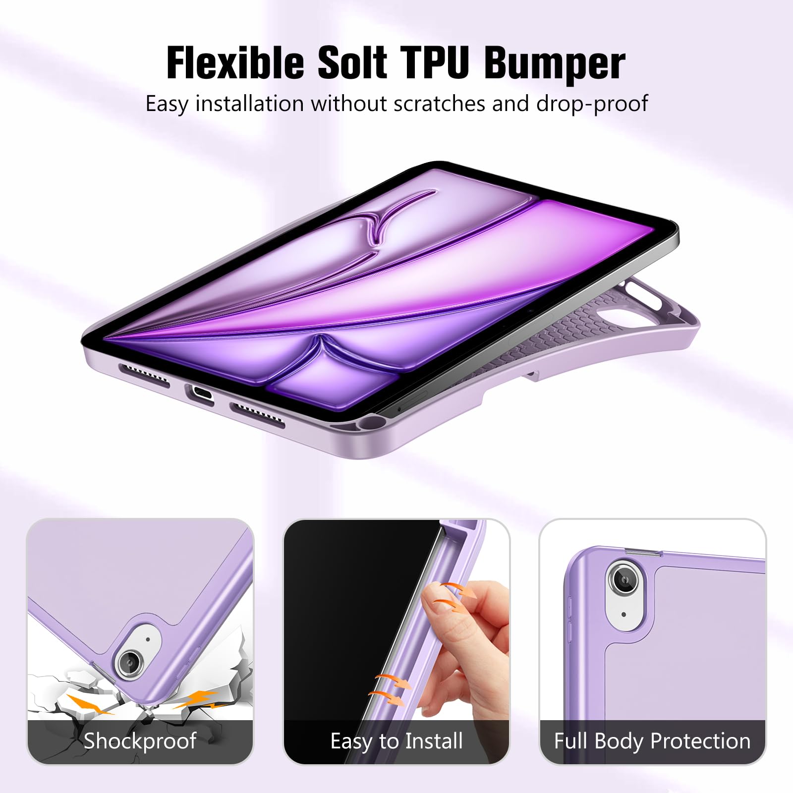 Amazon.com: ProCase for iPad Air 11 Inch Case M3(2025) / M2(2024