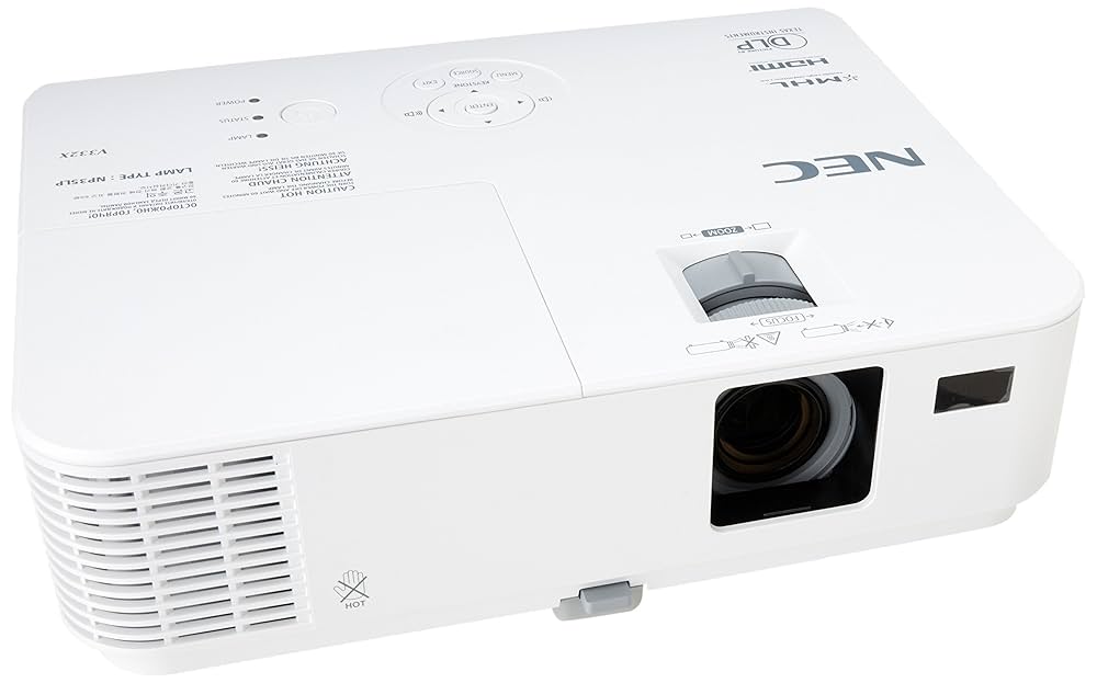 NEC - NEC高性能プロジェクター　NP-V332X Amazon.com: NEC Higher Brightness Video Projector (NP-V332X