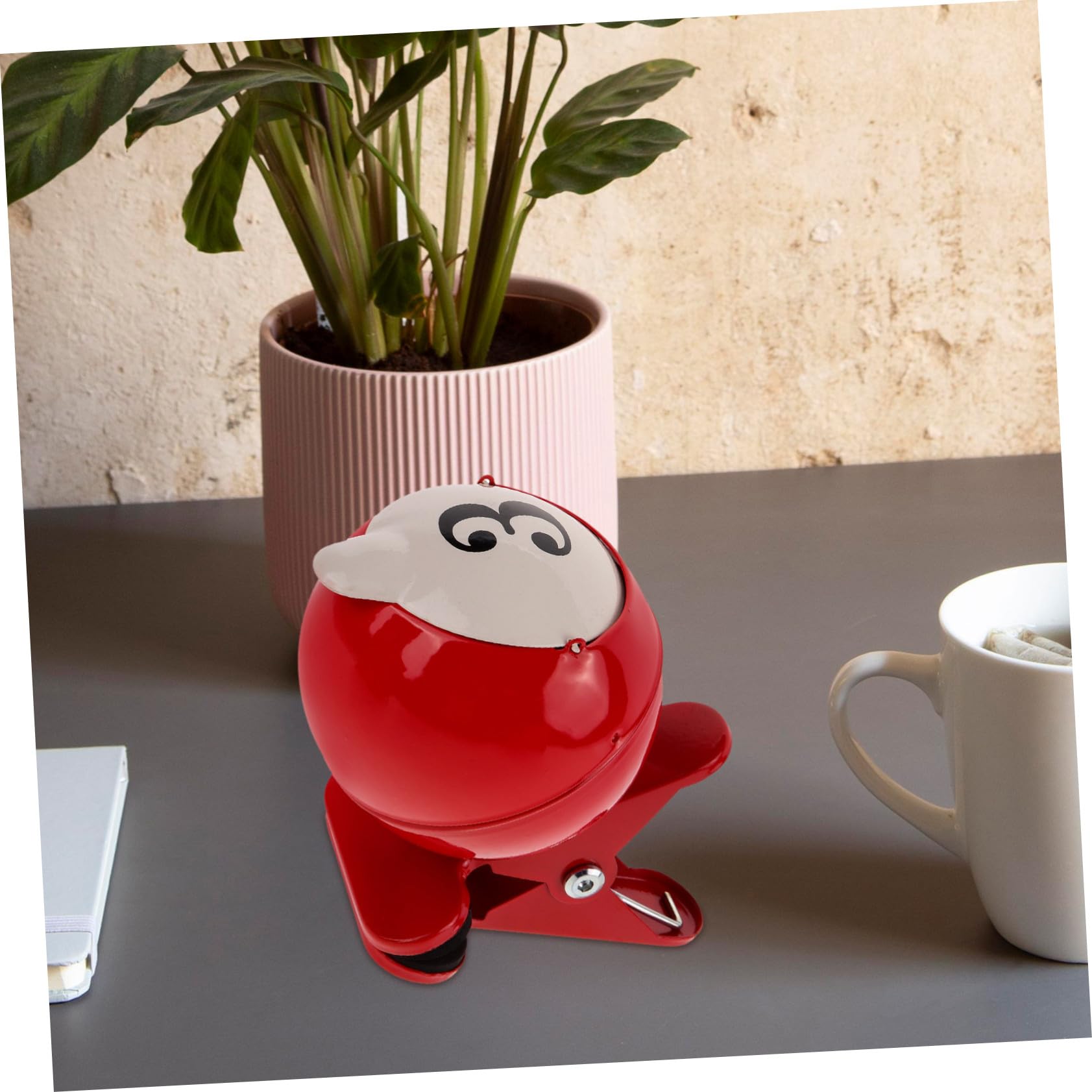 Aschenbecher Mit Klemme Und Deckel Aschenbecher Klein in Billardform Aus Eisen Für Zigaretten Im Innenbereich Für Zuhause Büro Restaurant Und Innen- Oder Außenbereich