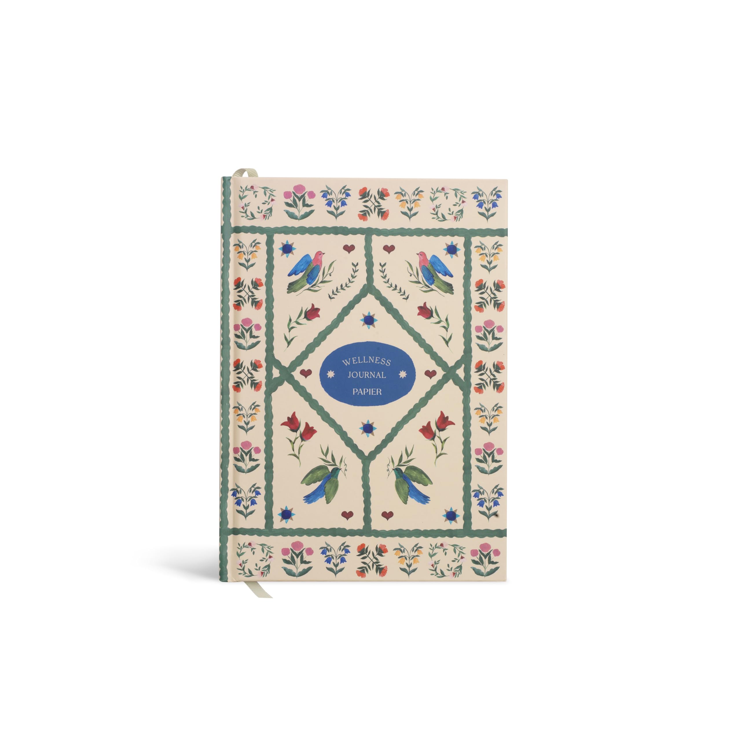 Papier Quilted Daydream Hardback Wellness Journal | Structured Daily Check-Ins | Log Habits, Rituals & Mindful Goals | Prioritise Reflection, Gratitude & Mindfulness | 100 gsm Pages | Self Care Gift