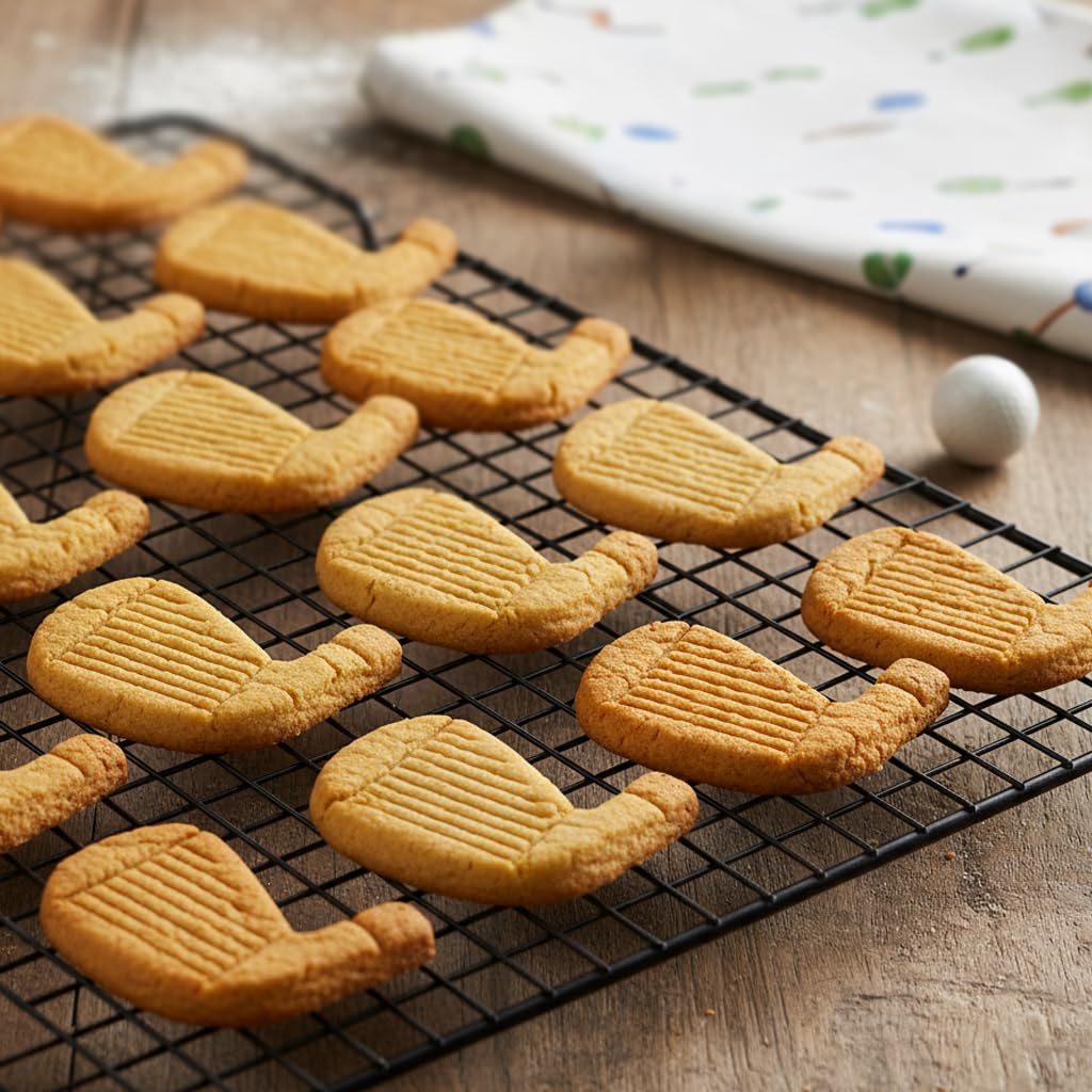 Set of 3 Golf Clubs cookie cutters (Designs: Driver, Iron, Putter), 3 pieces - Bakerlogy