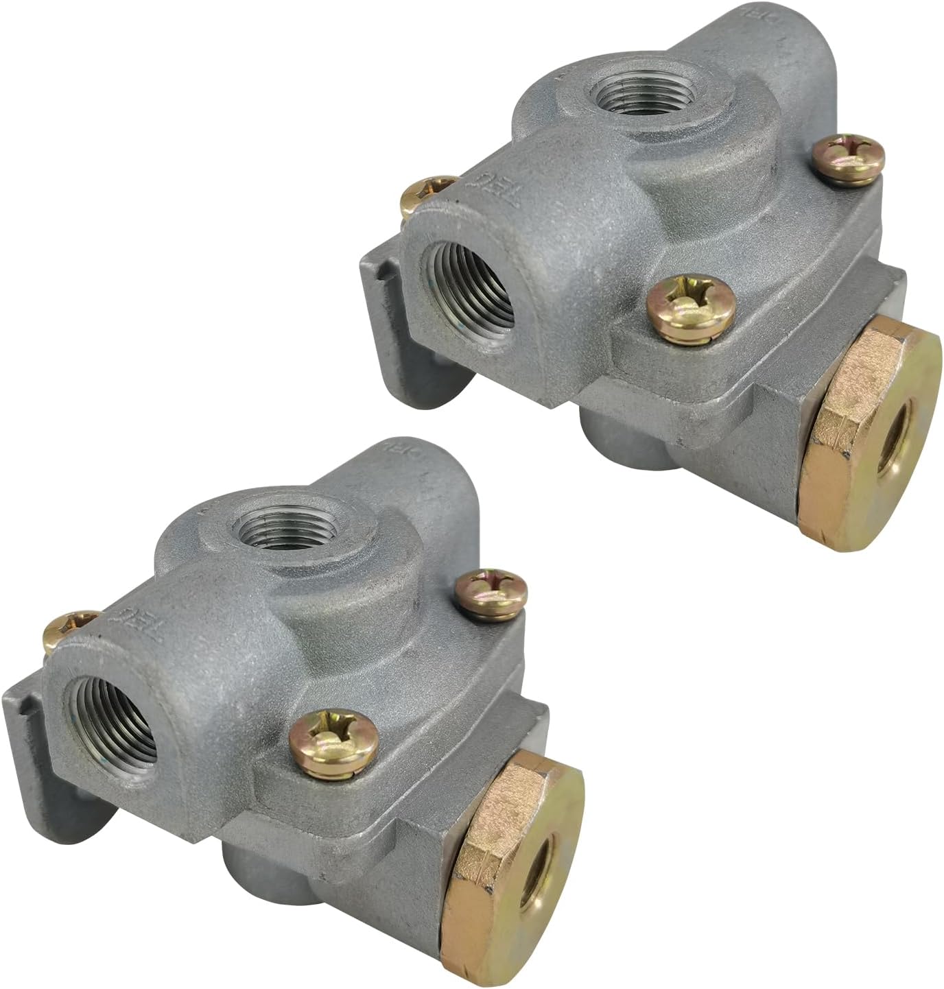 289714 Air Brake Double Check Quick Release Valve Fit For Haldex 289714X KN32041, 2 Pack