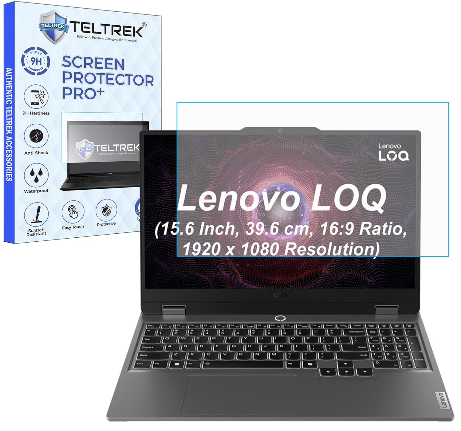 ScreenGuard Compatible With Lenovo LOQ 15 (15.6 Inch, 39.6 cm, 16:9 Ratio, 1920x1080 Resolution Laptop) Flexible Fiber 9H Hardness Screen Protector Not a Tempered Glass,-picture-29