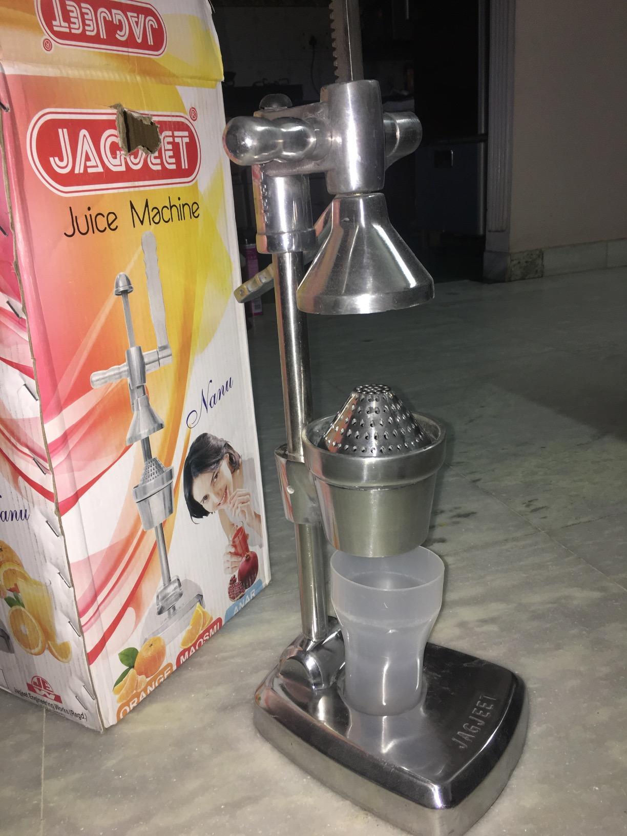 Buy Jagjeet nanu Manual Juicer Machine with Aluminium Hand, Pack of 1