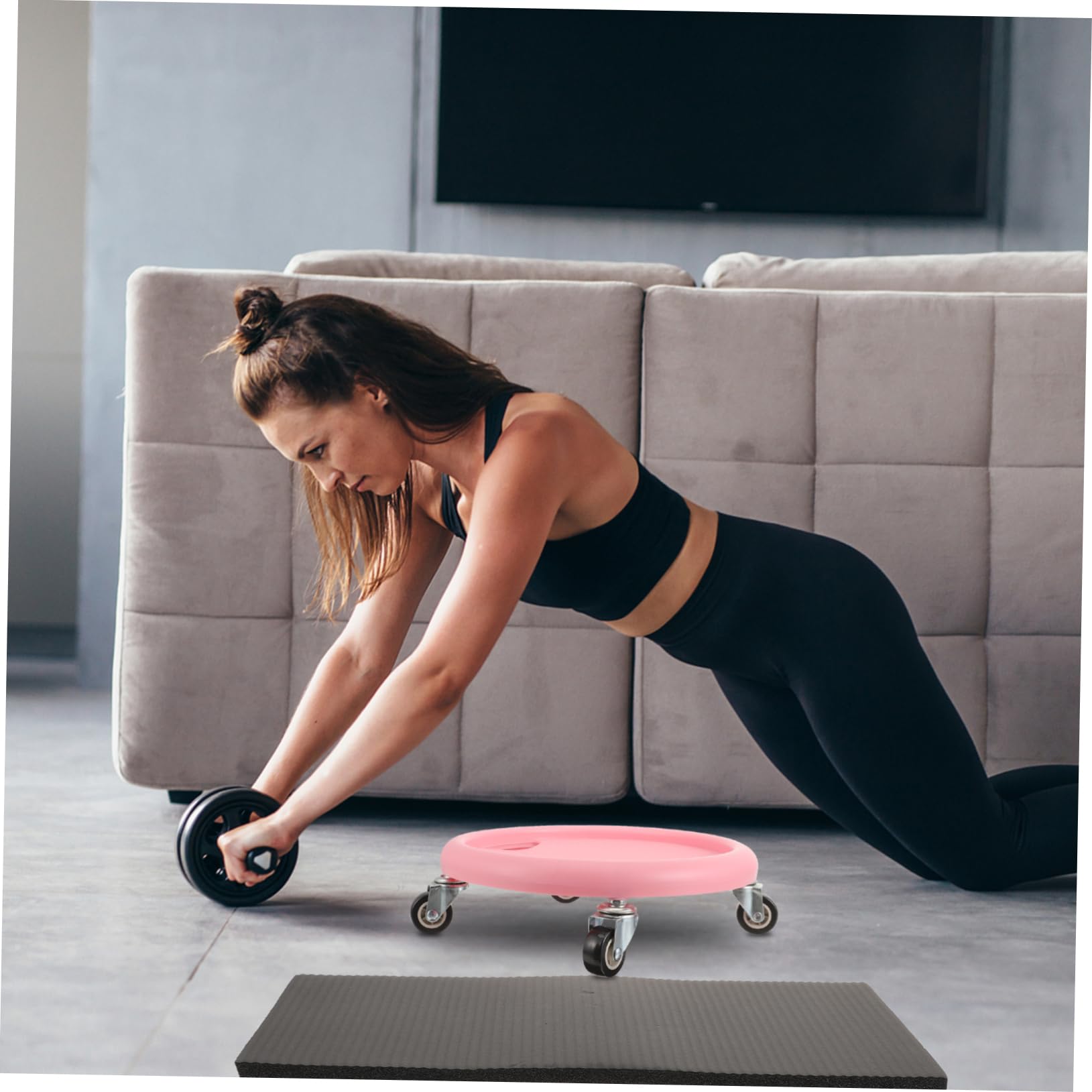 BESPORTBLE De Fitness Tobogán De Entrenamiento Abdominal Disco Deslizante Rodilleras Antideslizante De Limpiar