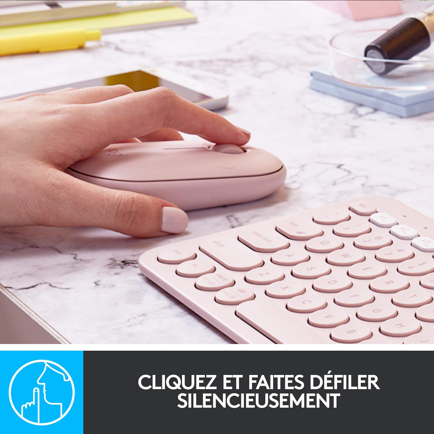 Logitech M350 Pebble Souris Sans Fil
