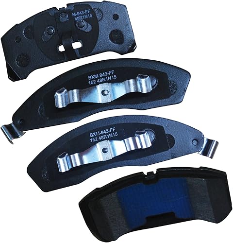 Vista 54 de Bendix Premium SBM8 - Pastillas de freno semimetálicas Premium para modelos seleccionados Buick Special, Camaro, Corvette, Phaeton, Olds F85, Vista