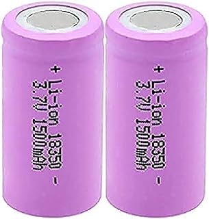 3.7V 1500 Mah 18350 Ba for Toy Remote Control Electronic Locks Flashlight Headlight,2PCS