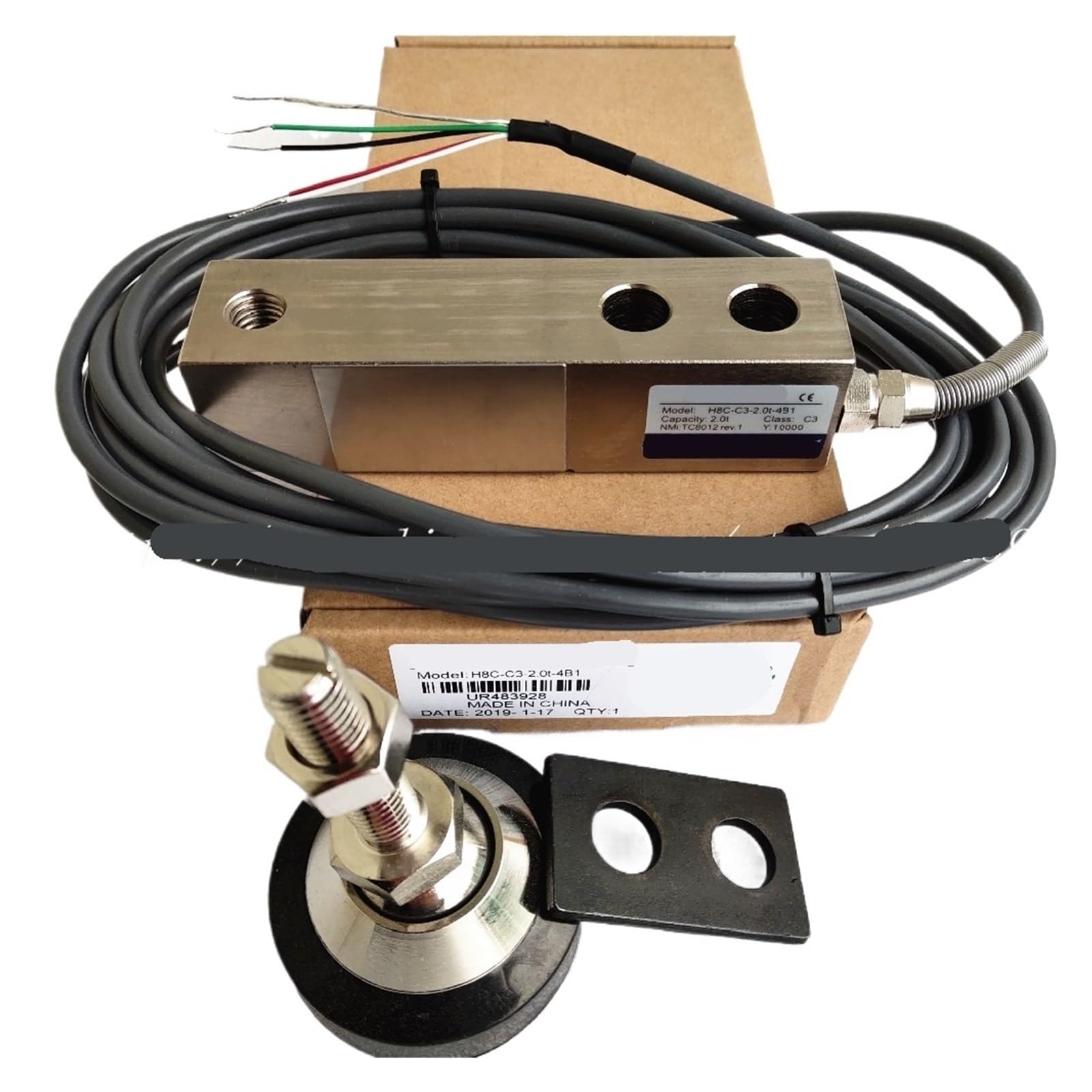 JHPWKRMU H8C Weighing Sensor H8C-C3 Cantilever Load Cells(5T)