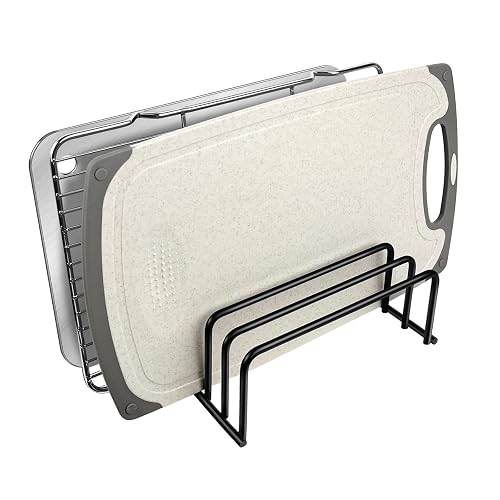 Cutting board organizers 1.0 and 0.6 inch wide slots