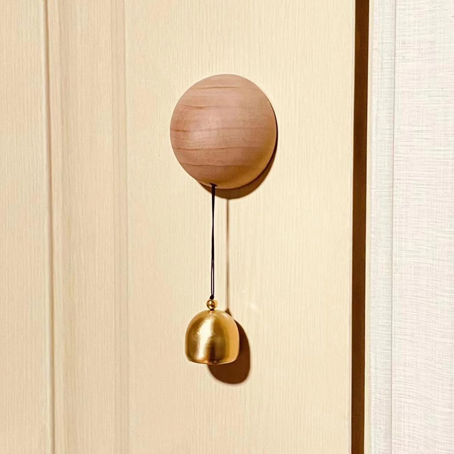 Wood - Wood Wind Chime, Shopkeeper Door Chime, Business Door Opening Chimee, Magnetic Chimes for Doors Opening, Doorbells Ornament, Business Doorbells Chimee for Backyard