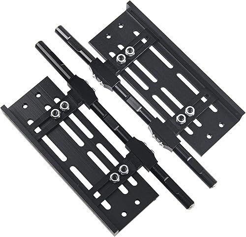 Miniatura 4 de Pedal lateral de metal con placa de pie ajustable compatible con Traxxas TRX4 Defender SCX10 III AX103007 90046 D90 D110 1/10 RC Crawler Car