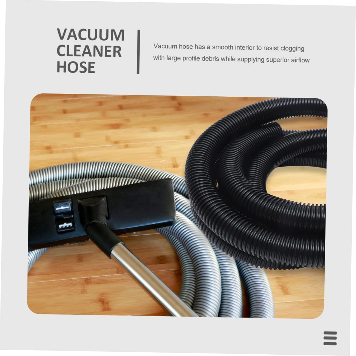 Vacuum Cleaner Tube High Grade Pvc Easy Handling Coiled Storage Industrial Vacuum Fit