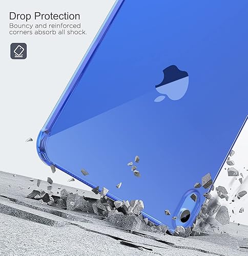 Miniatura 5 de MoKo Funda transparente para iPad (A16) 11 generación 2025 de 11 pulgadas, 10 generación 2022 de 10.9 pulgadas, TPU suave y ligero, funda ultra