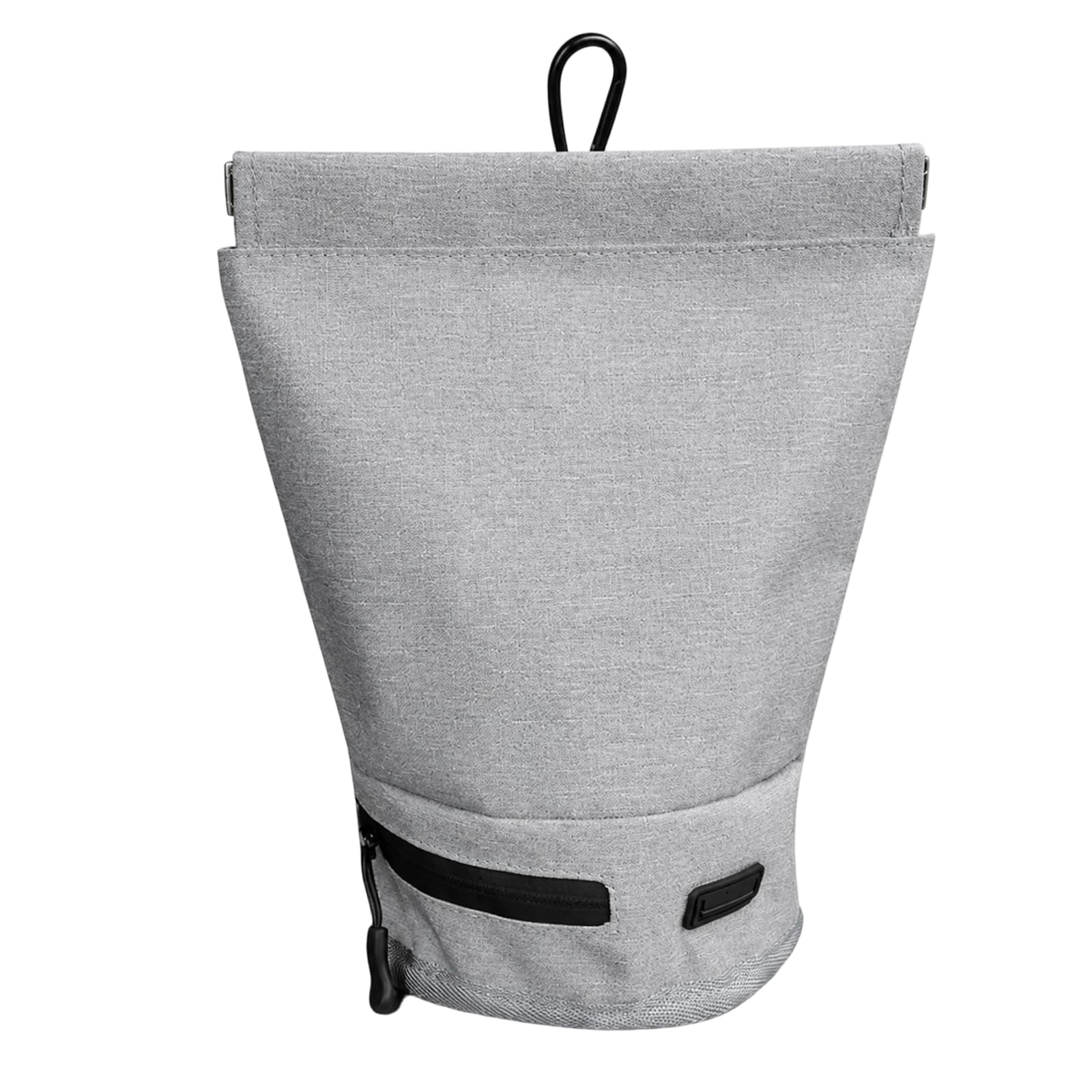 Dog Poo Bin, Dog Poop Bag Organizer, Reusable Poop Bag Holder Design, Portable Odor-Proof Dog Waste Carrier, for Walking Parking Travelling Park Picnic