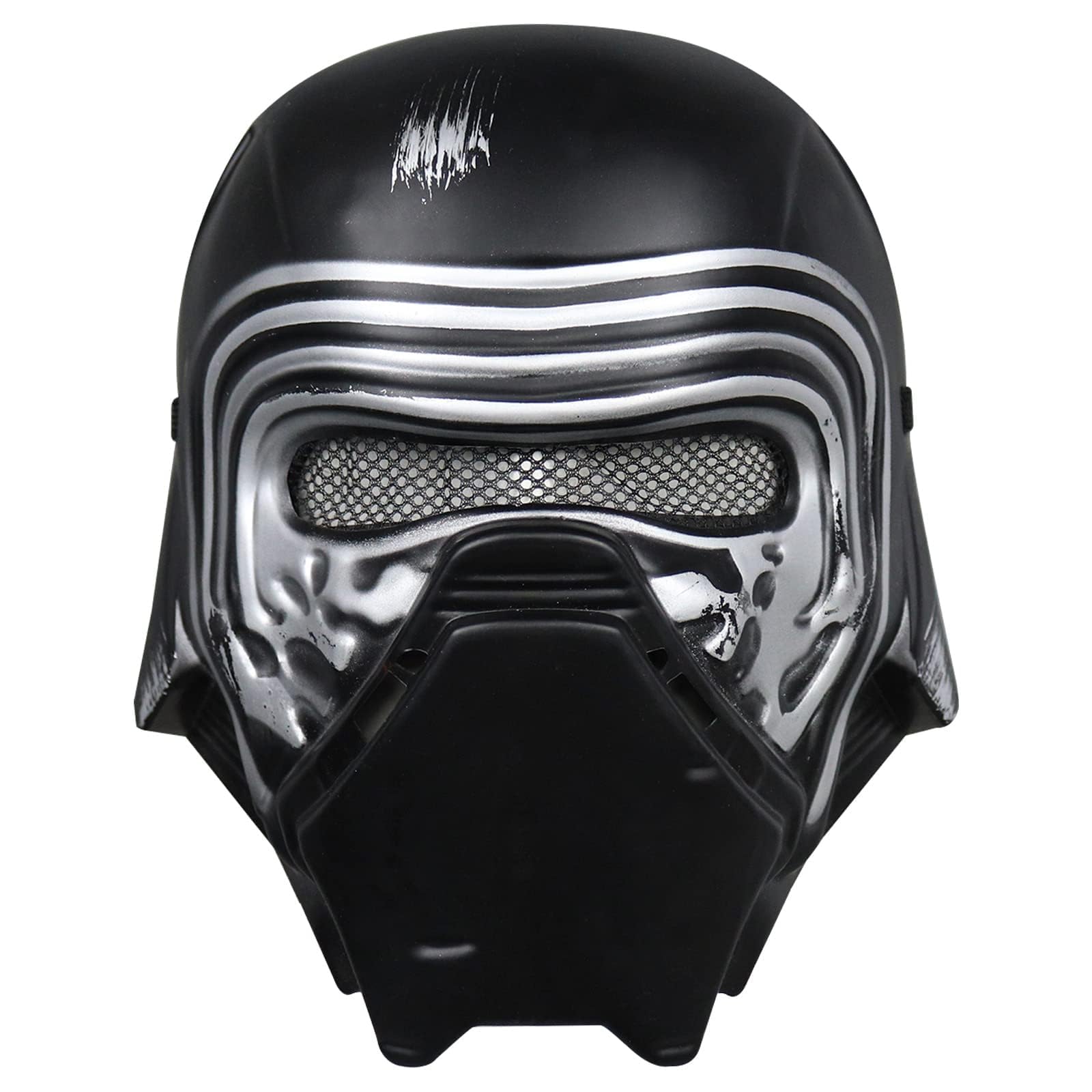 Applysu Kylo Ren Mask Black Full Head Costume Mask Halloween Masquerade Cosplay Props for Party