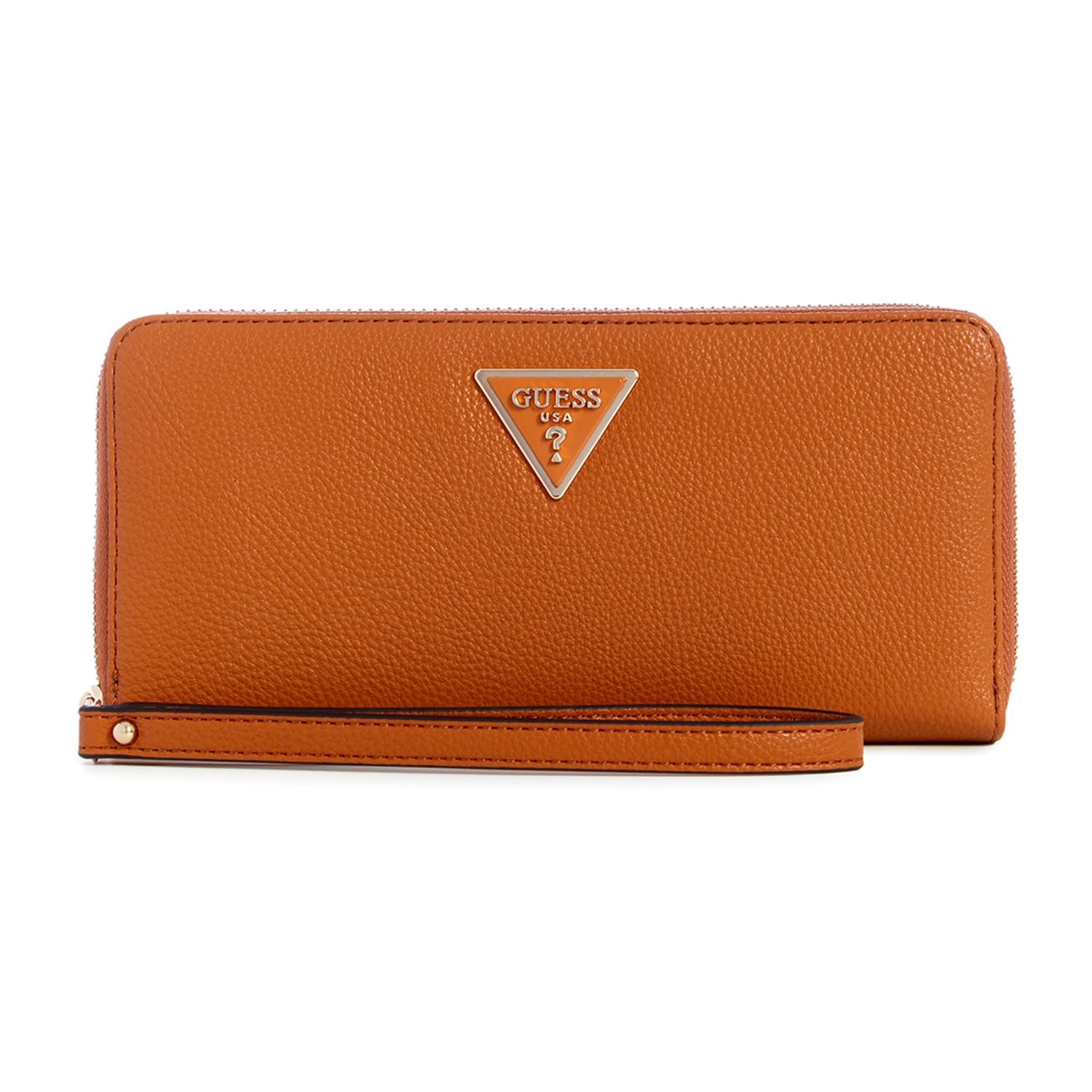 guess Women Brown Solid Zip Around Wallet with Zip Closure-picture-11