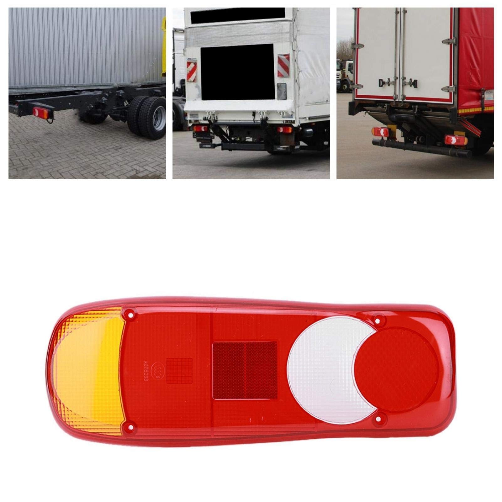 EBTOOLS pour Nissan cabstar Couvercle de Feu Arrière de Camion, 1 Pcs Stop Feu Arrière Arrière Feux Arrière Coque de Couvercle de Lampe pour Camion Remorque Camions