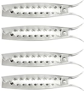 Charcoal Companion Stainless Grill Clips / Set 4