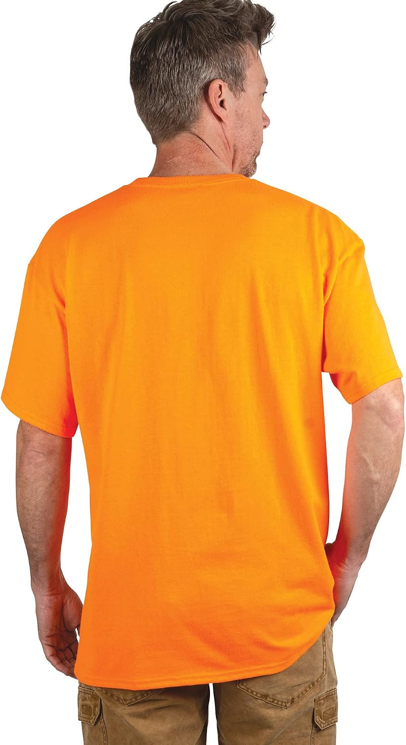 Walls Men's Enhanced Visibility Mesh Safety T-Shirt