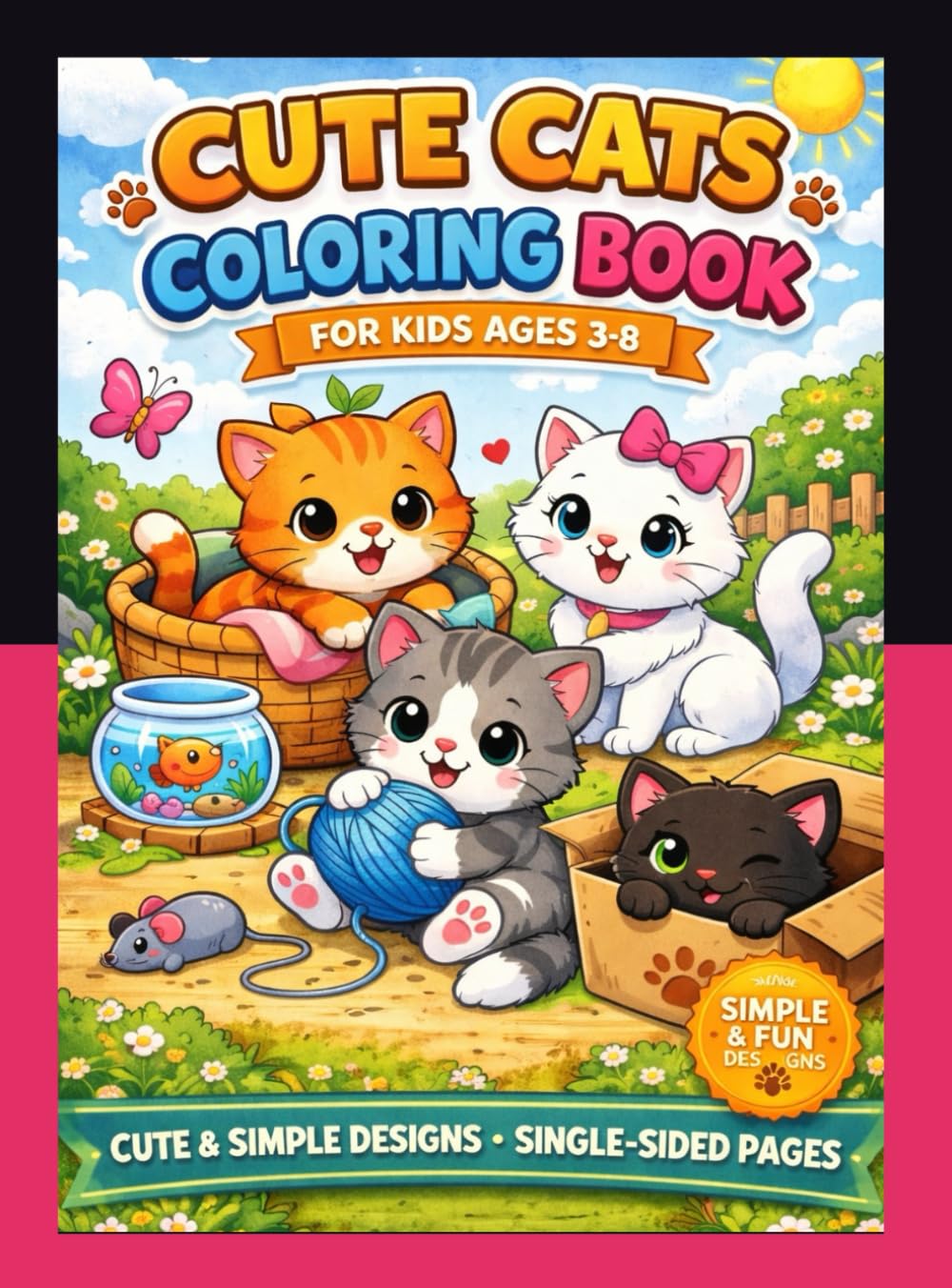 CAT Coloring Book: Fun Pictures to color