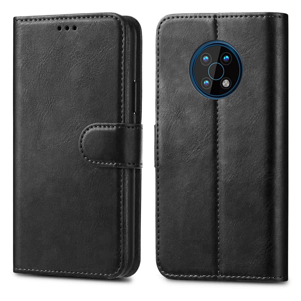 GAPlusBlack Nokia G50 Leather Case - Premium Wallet Case Leather Flip Cover For Nokia G50 [Card Holder] [Magnetic Closure]