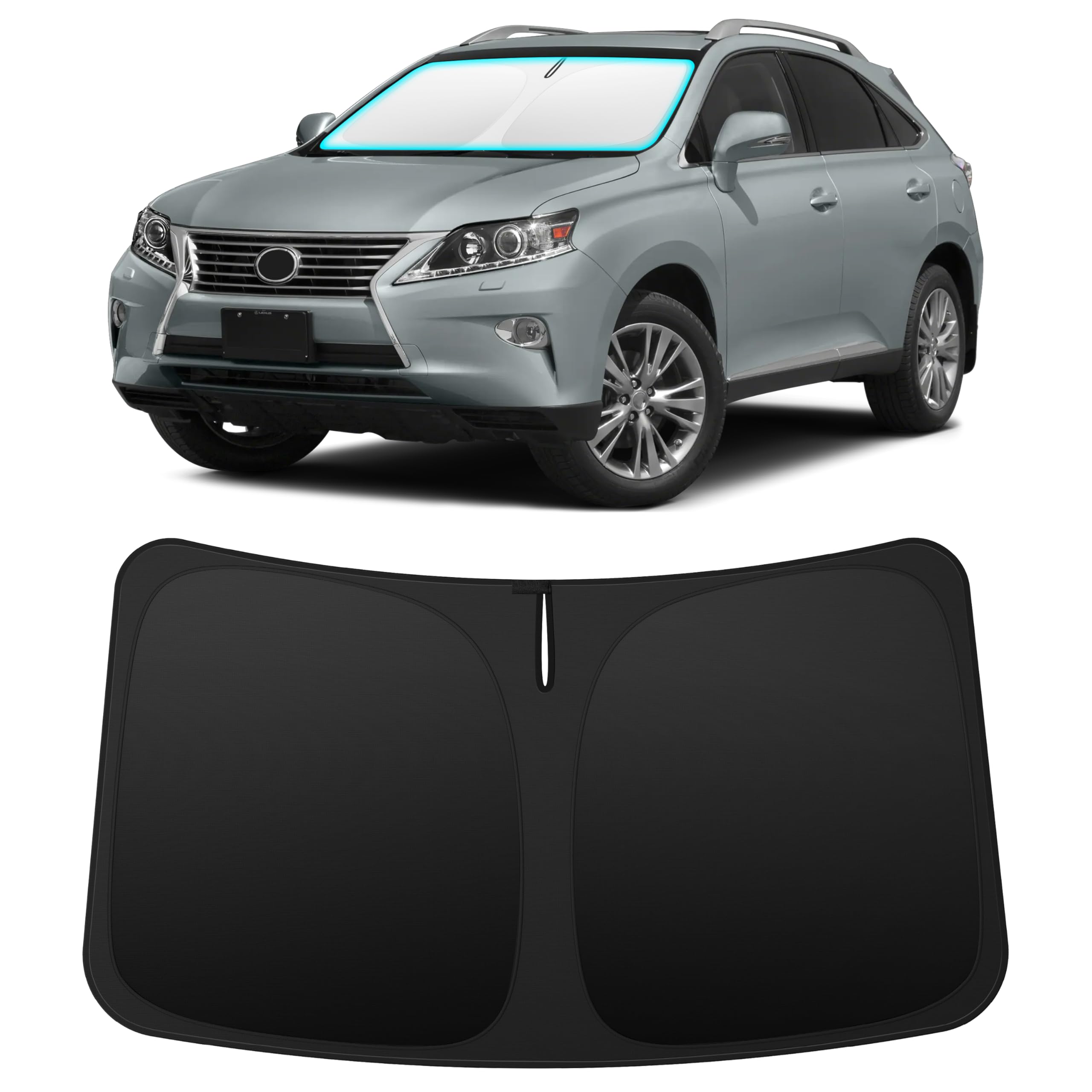 INSAUTO Custom Fit Windshield Sun Shade for Lexus RX 2010-2015