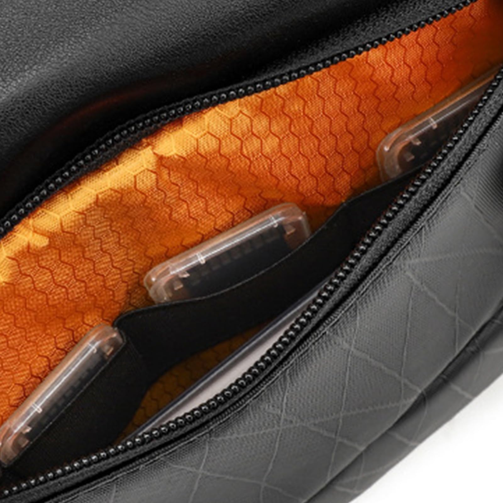 Pratica borsa a tracolla per fotocamera da uomo in poliestere con tracolla regolabile per fotografi all'aperto Design alla moda DSLR borsa a tracolla