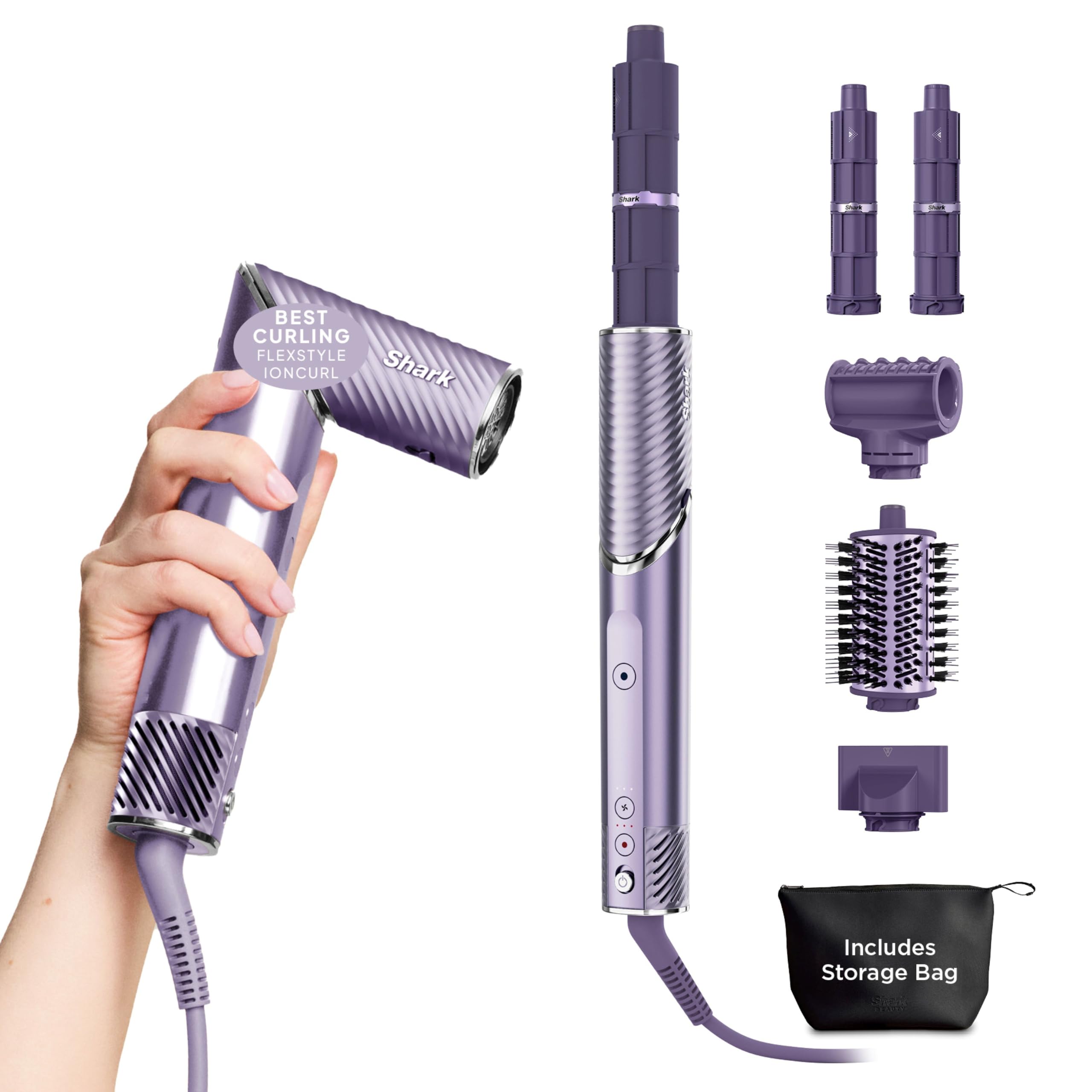 Shark FlexStyle Next-Gen IonCurl 5-in-1 Hair Styler, Curler & Dryer HD840PU