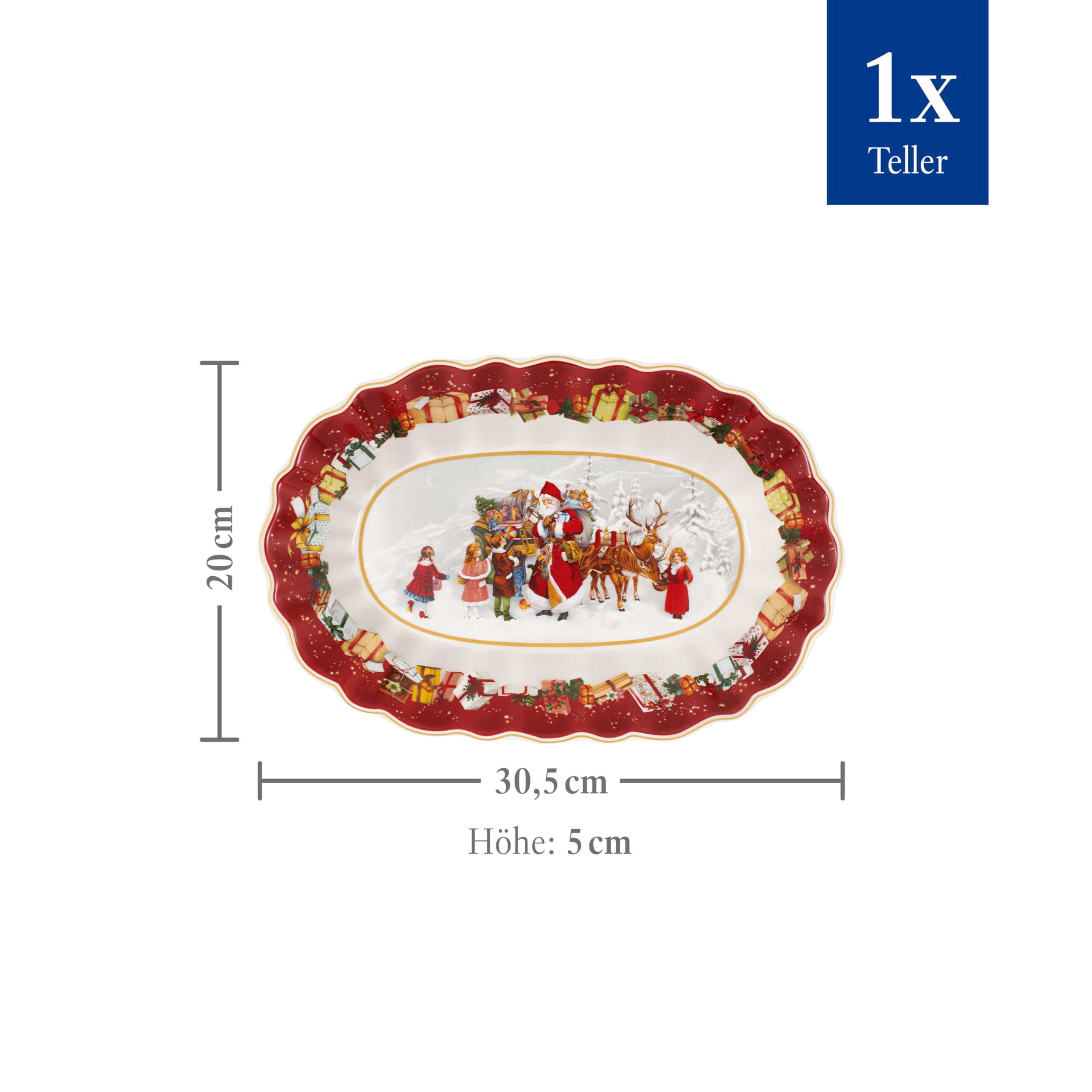Amazon.com | Villeroy & Boch 14-8332-2556 Pastry Plate, Porcelain