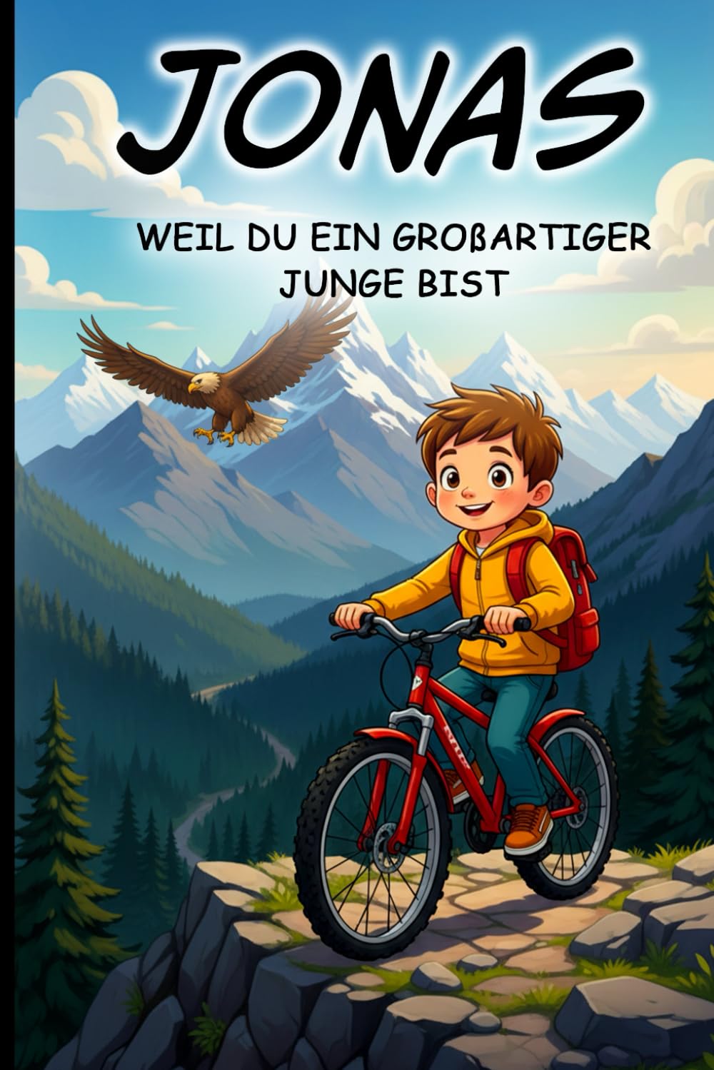 Jonas – Weil du ein großartiger Junge bist - Liebevolle Mutmachgeschichten für mehr Selbstvertrauen, Stärke und emotionale Sicherheit | ... Vorlesebuch über Gefühle und Freundschaft