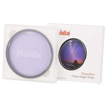 Haida 82mm Clear-Night Filter NanoPro MC Light Pollution Reduction for Sky / Star 82