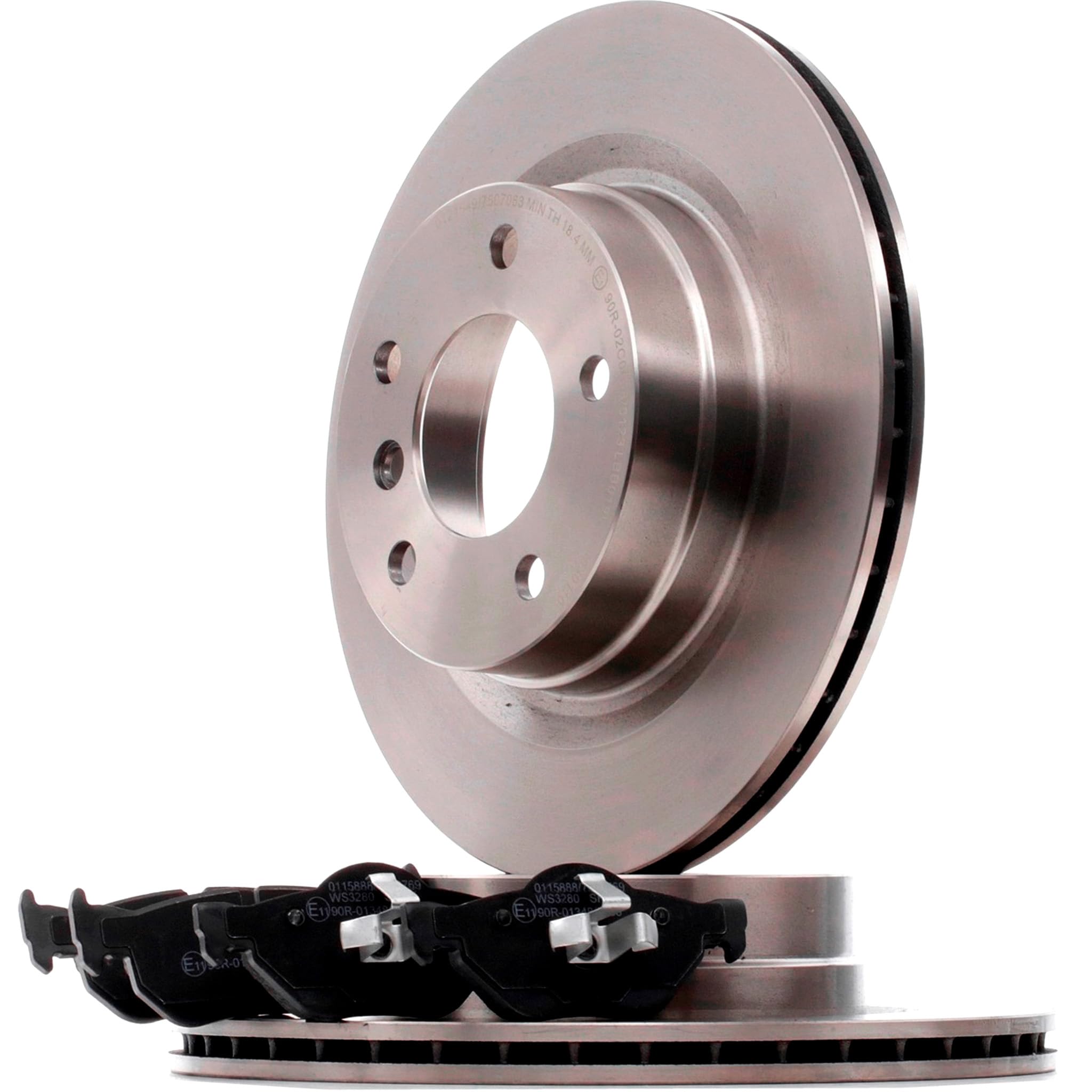 STARK Bremsen Set Hinten 300,0mm Bremsscheiben und Beläge Komplett Kompatibel mit BMW 3 Touring E91 3 Limousine E90 1 Schrägheck E87 3 Coupe E92 3 Cabrio E93