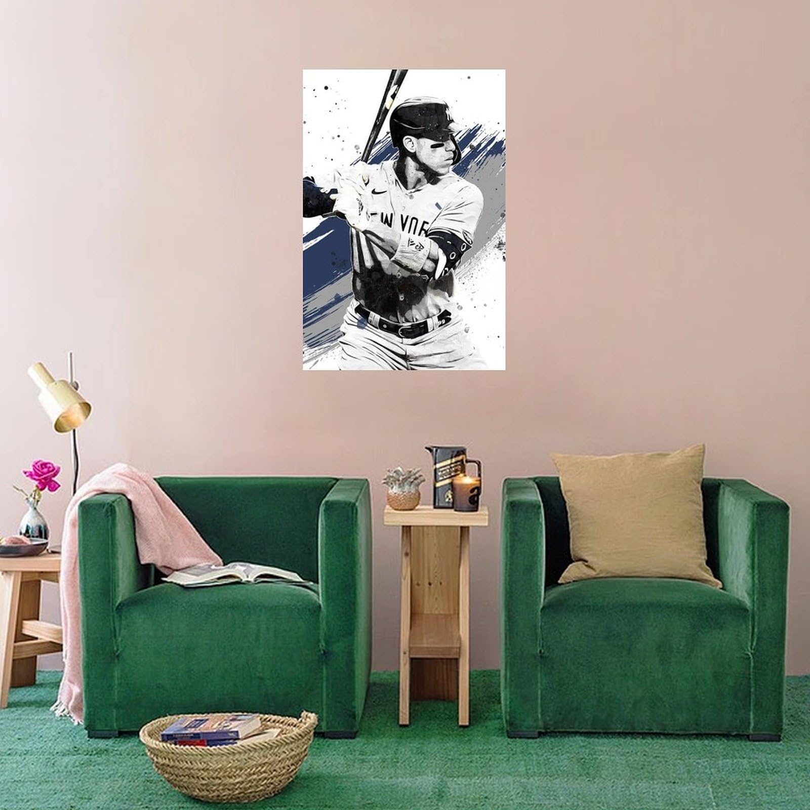 Aaron Judge Poster Print Baseball Wall Art Posters Canvas Poster Living Room Decor Picture Unframe-style 16x24inch(40x60cm) : Buy Online at Best Price in KSA - Souq is now