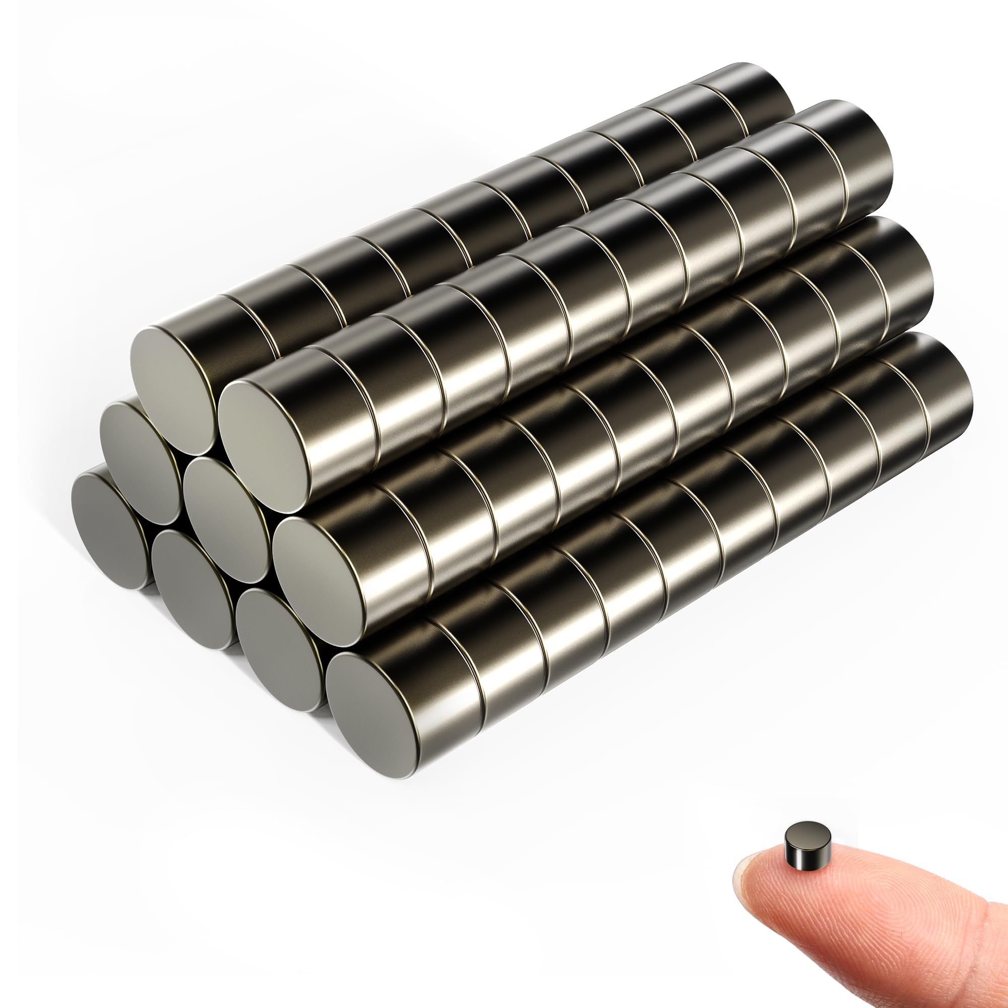 RHINOCATS 400Pcs Small Magnets, 4 Different Sizes Tiny Mini Magents, Multi-Use for Fridge, DIY, Office, Hobbies, Crafts and Science — Amazon image 7